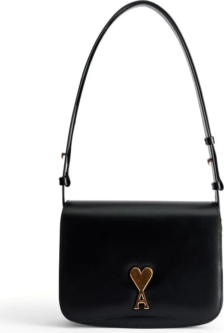 Ami de Coeur plaque shoulder bag