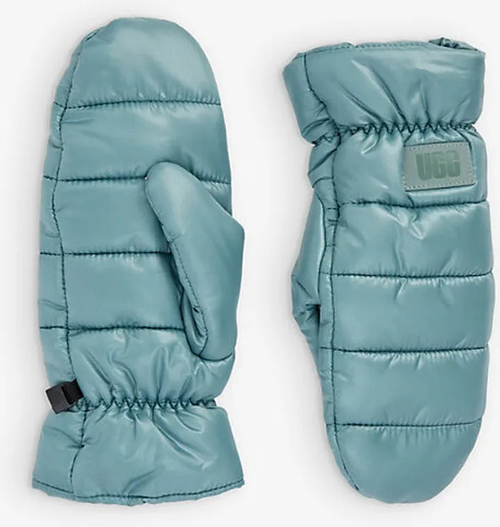 Ugg Womens Aloe Vera Puff Yeah Shell Mittens