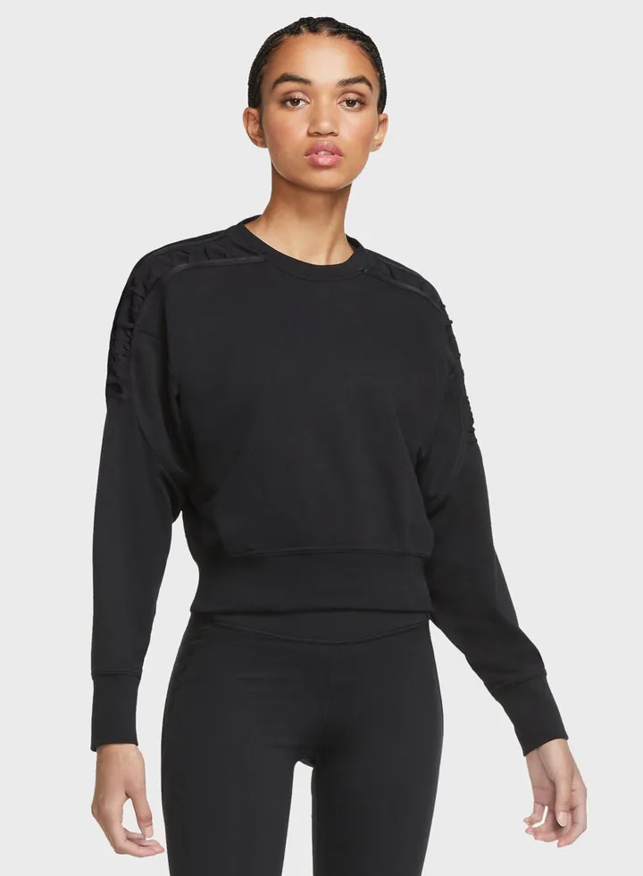 Therma Fleece Cropped Sweatshirt