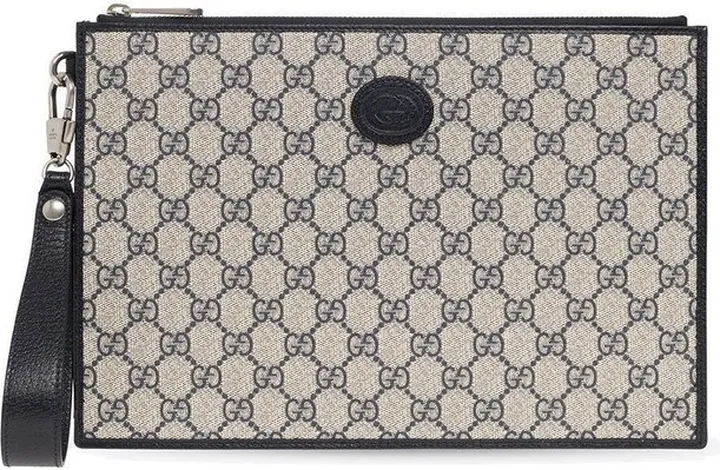 Gucci GG Supreme Zipped Pouch