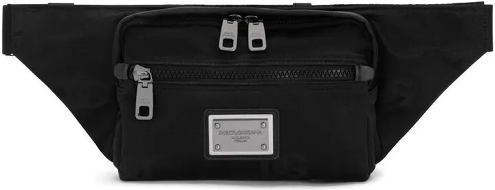 Logo-Plaque Belt Bag