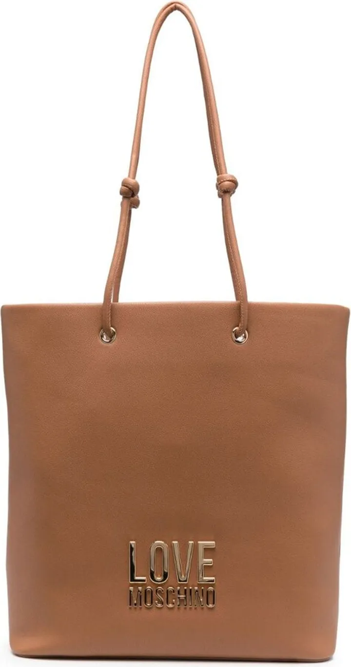 Logo Plaque Tote Bag