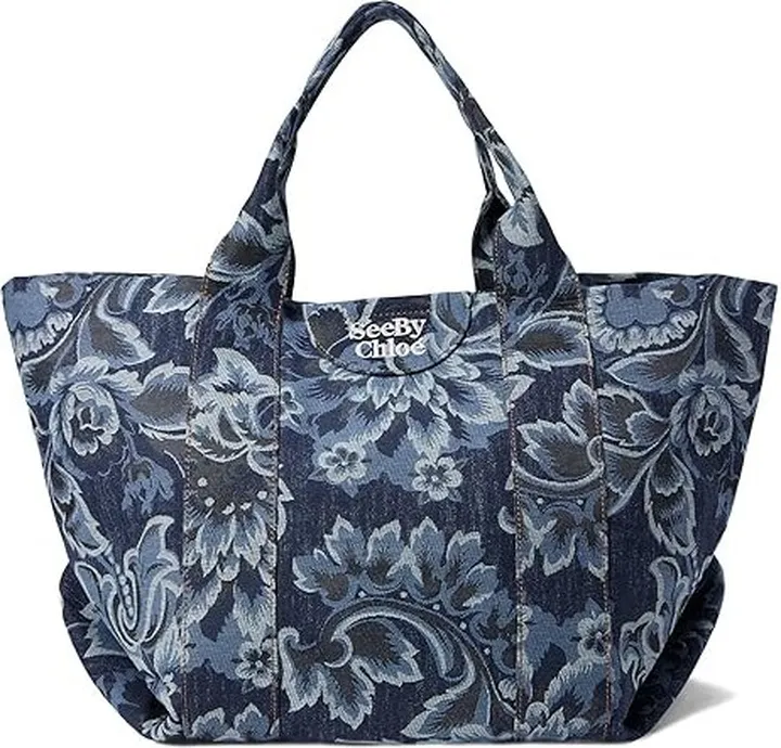 See by Chloe Laetizia Tote (Denim) Tote Handbags