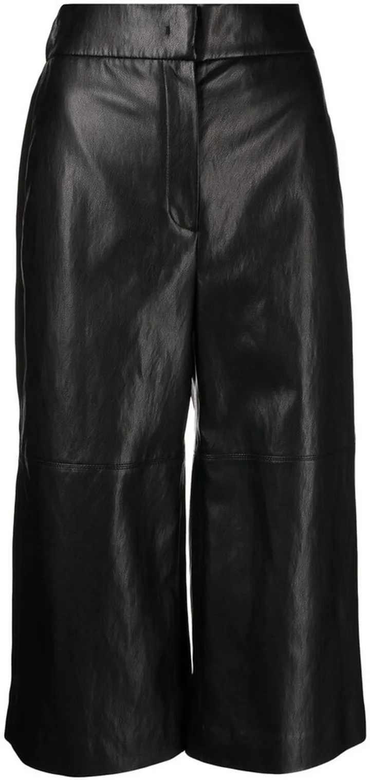 High Waist Cropped Trousers