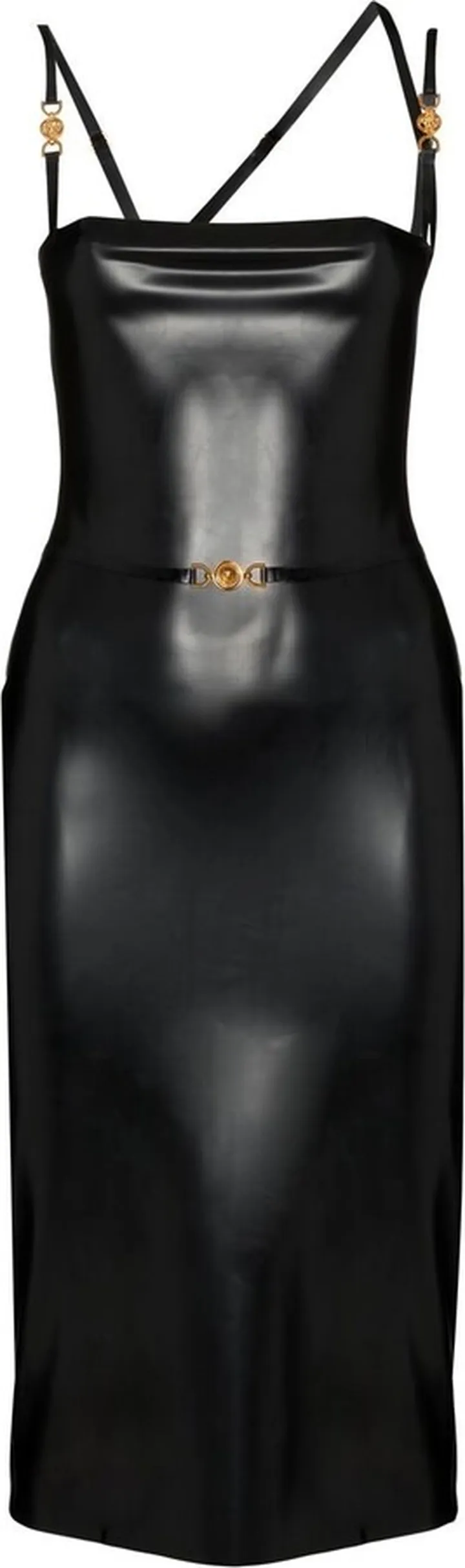 Latex Midi Dress