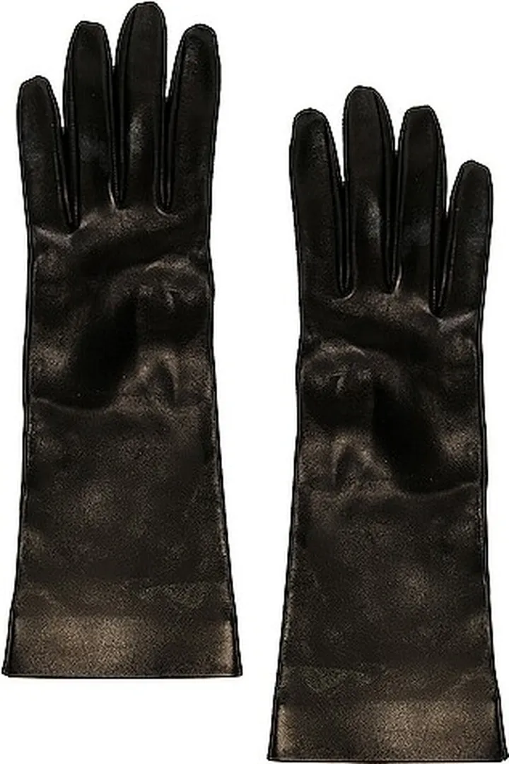 Saint Laurent Gloves in Black