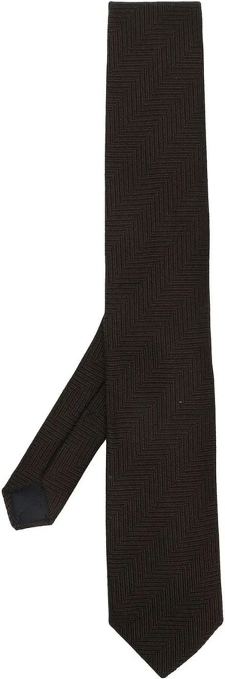Geometric-Embroidered Tie