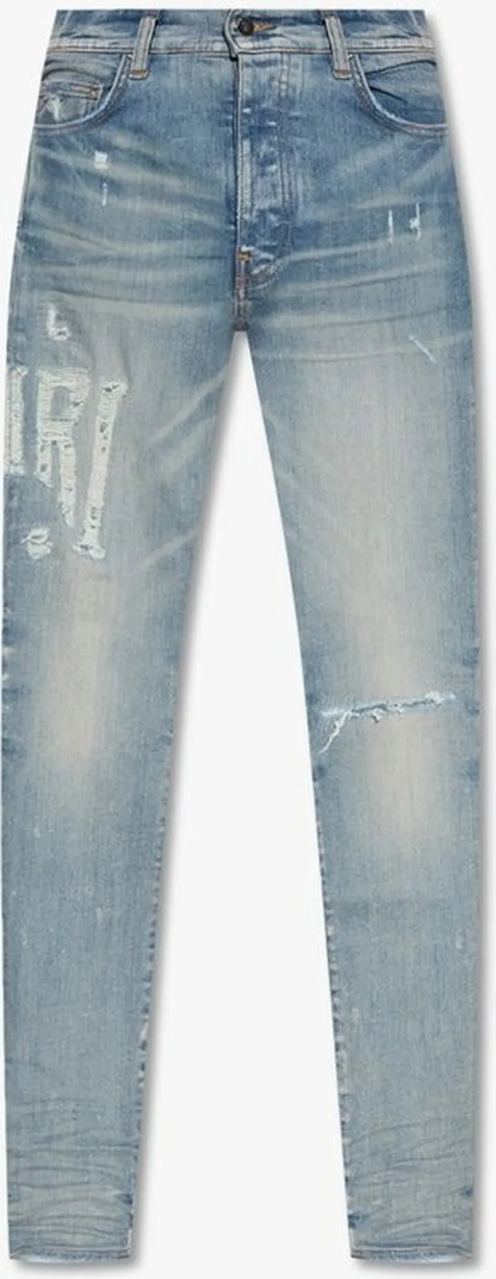 Amiri Distressed Skinny Jeans