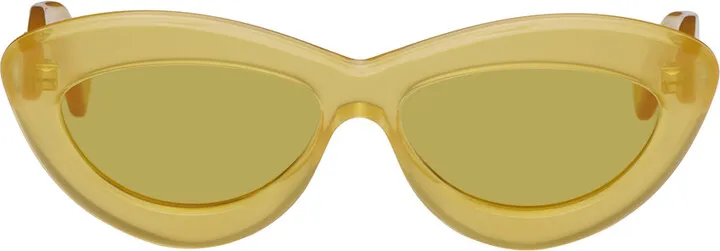 Loewe Yellow Cat-Eye Sunglasses