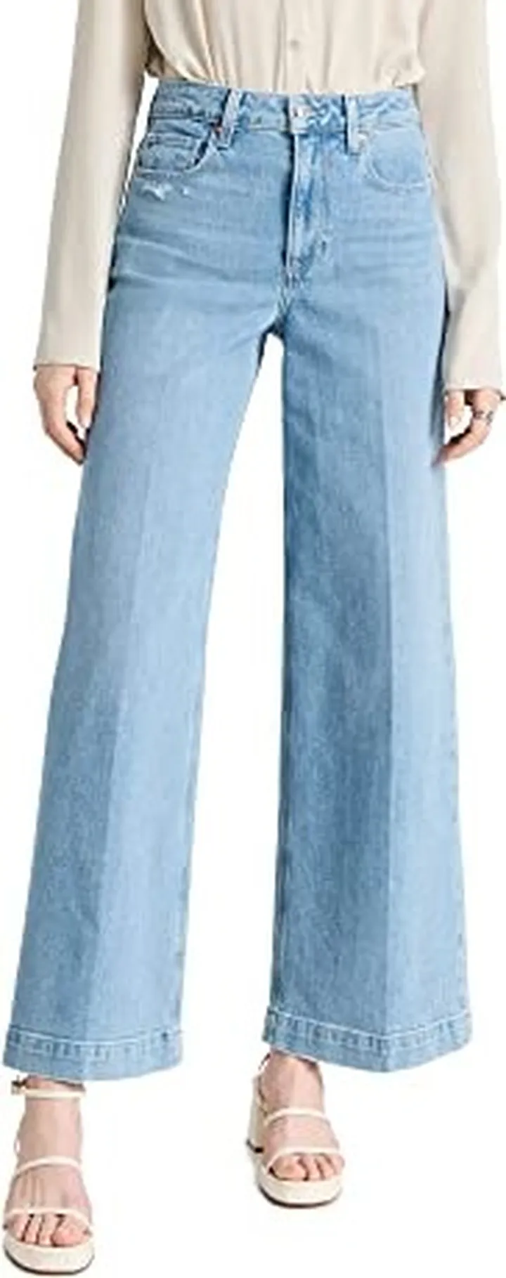 PAIGE Women's Harper 30" Starcourt Distressed Jeans