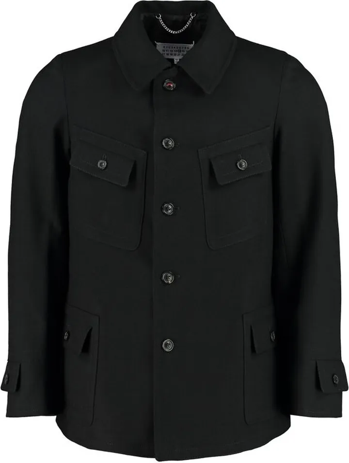 Maison Margiela Single Breasted Denim Jacket