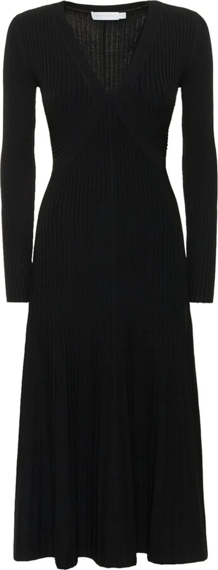 Melba compact rib midi dress