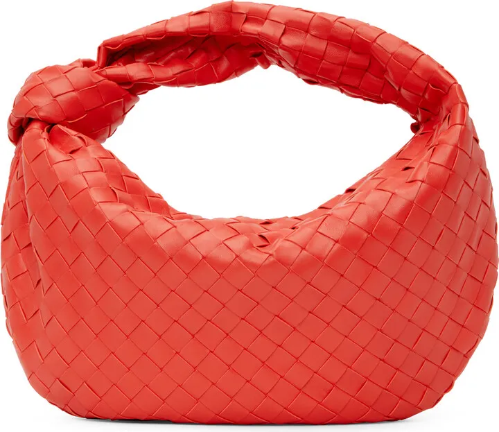 Bottega Veneta Orange Teen Jodie Bag