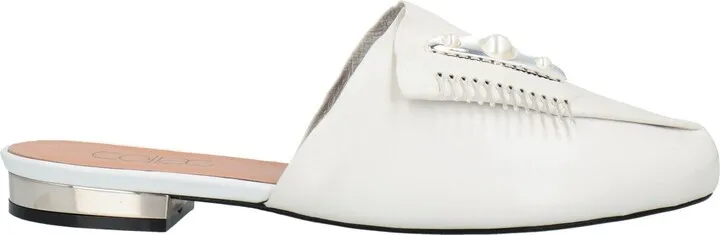 Mules & Clogs White
