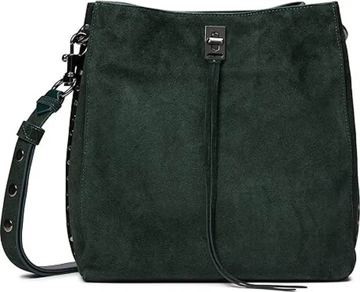 Rebecca Minkoff Darren Shoulder Bag (Bottle Green) Handbags