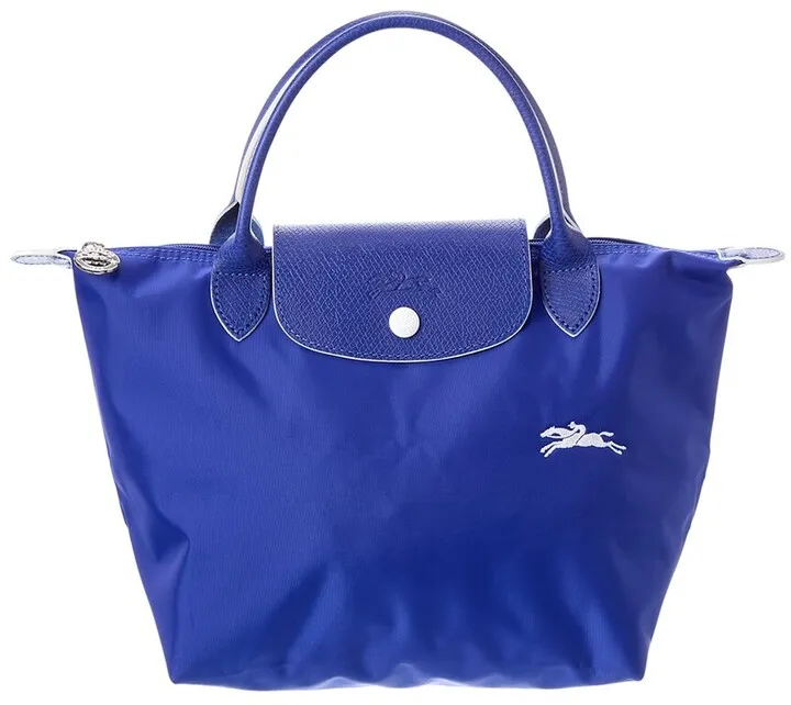 Longchamp Le Pliage Club Small Nylon Short Handle Tote