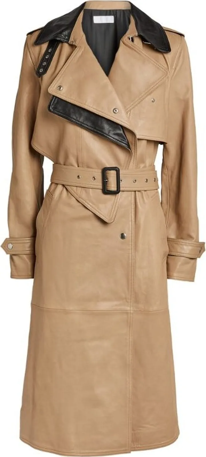 Helmut Lang Leather Trench Coat