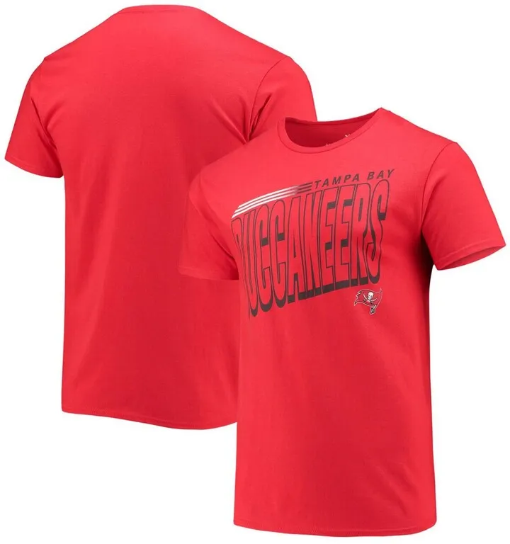 Men's Red Tampa Bay Buccaneers Hail Mary T-shirt