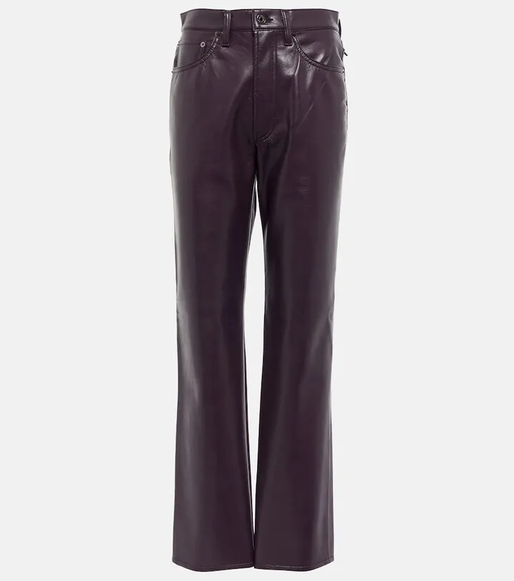 90s Pinch high-rise faux leather pants