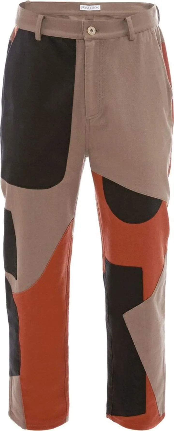 Patchwork Cotton Trousers