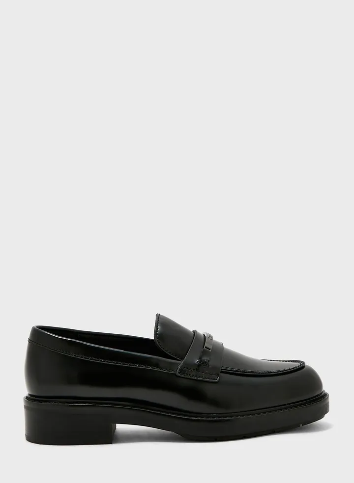 Rubber Sole Loafer Sneakers