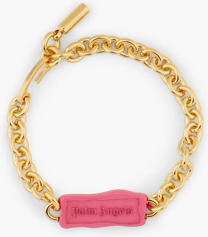 Gold-tone resin bracelet