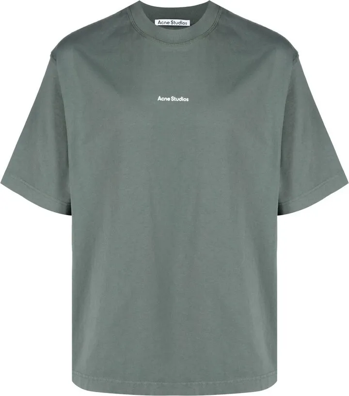 logo-print cotton T-shirt