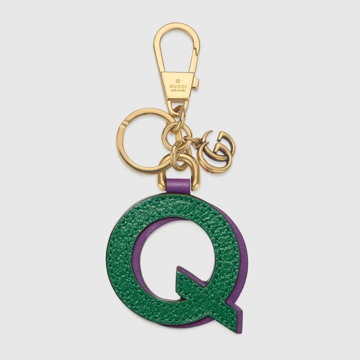 Letter Q keychain