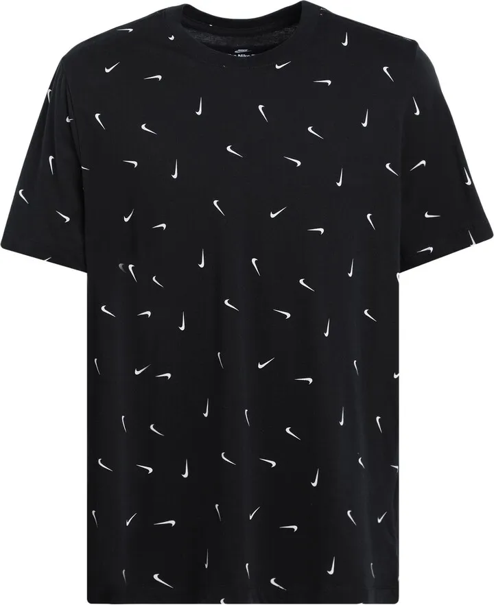 M Nsw Club Tee Aop T-shirt Black