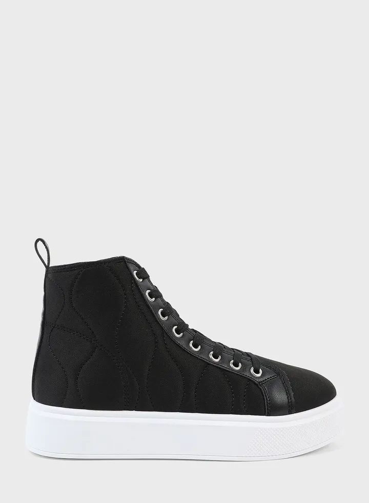 Lace Up High Top Sneakers