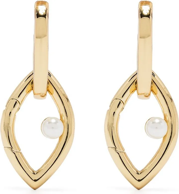 Eye Opener chain earrings