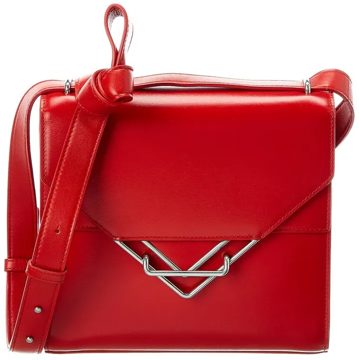 Bottega Veneta The Clip Leather Shoulder Bag