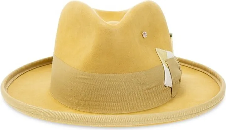 Nick Fouquet Matchstick Detailed Fedora Hat