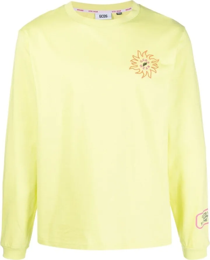 Graphic Sun Print Top
