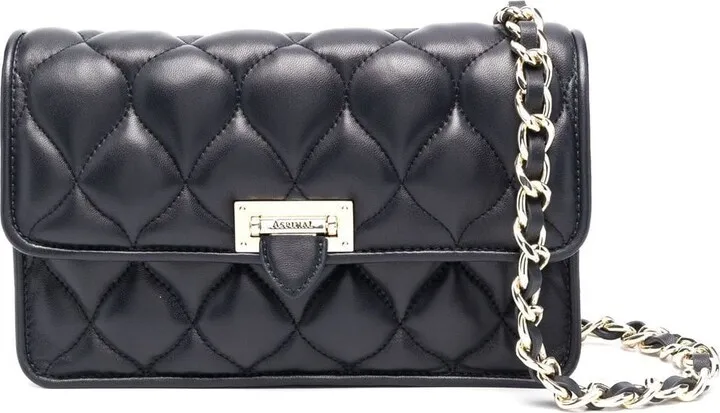 Lottie pillow quilted shoulder bag