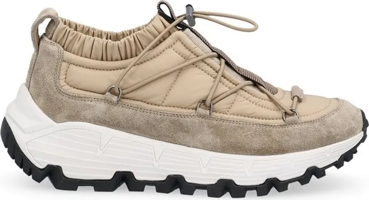 Brunello Cucinelli Platform-Sole Lace-Up Sneakers