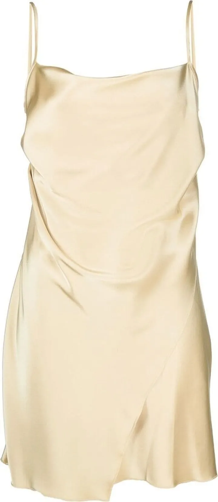Emilia satin slip dress
