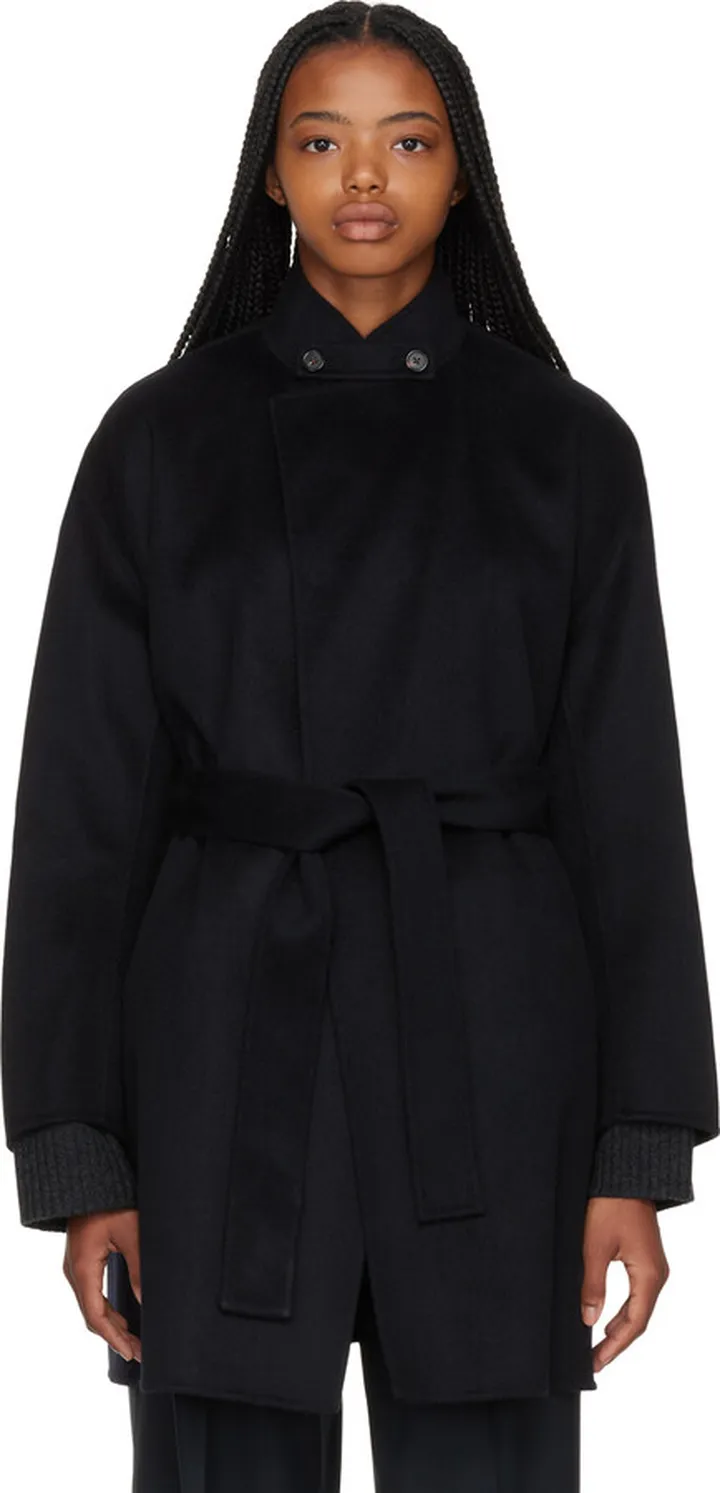 Filippa K Black Edina Coat