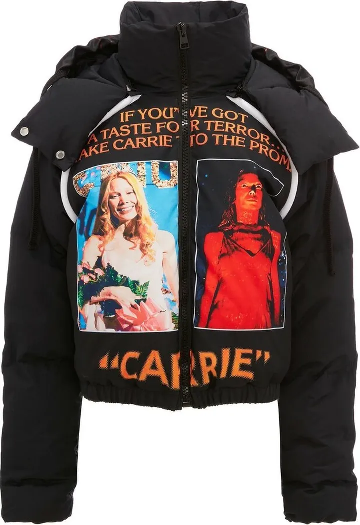 Poster puffer jacket