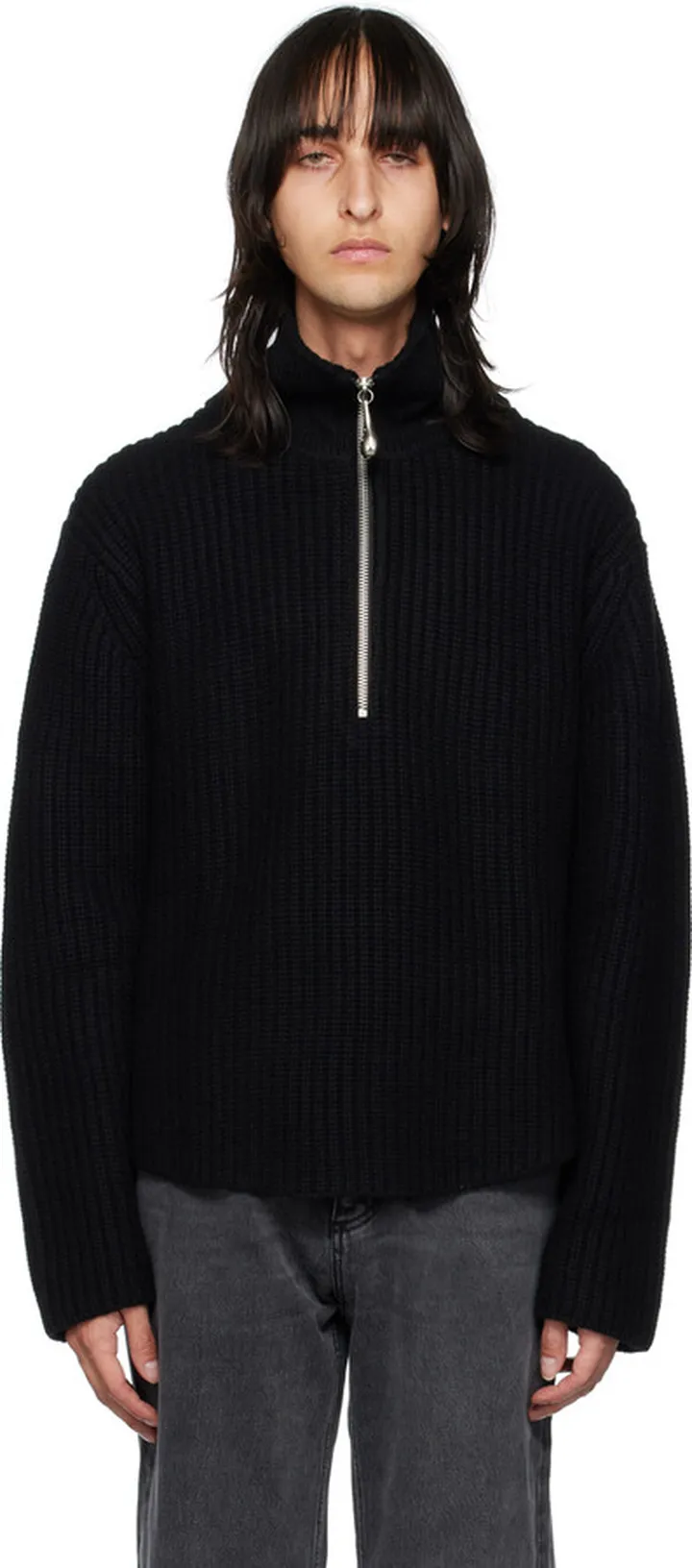 Eytys Black Neo Zip-Up