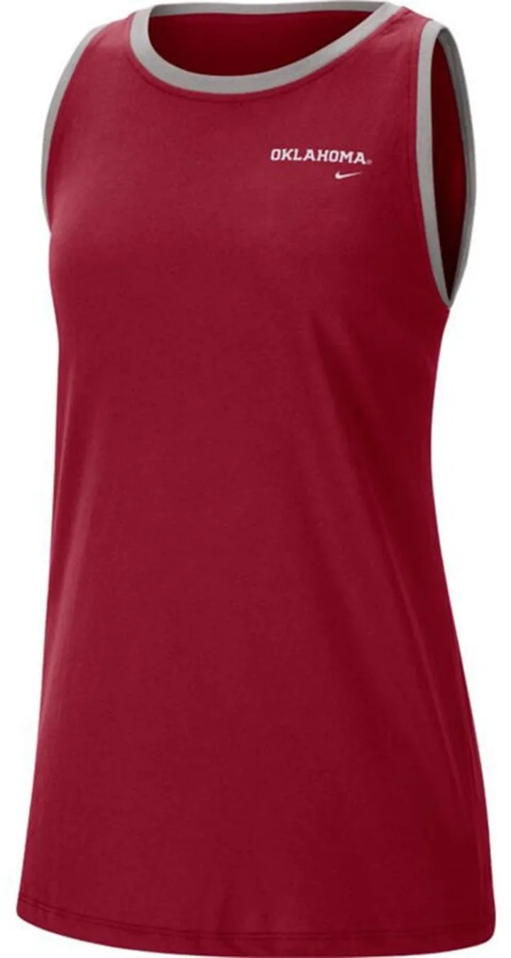 Nike Oklahoma Sooners Women's High Neck Tank