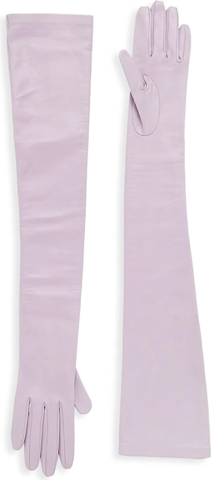 Long Leather Gloves