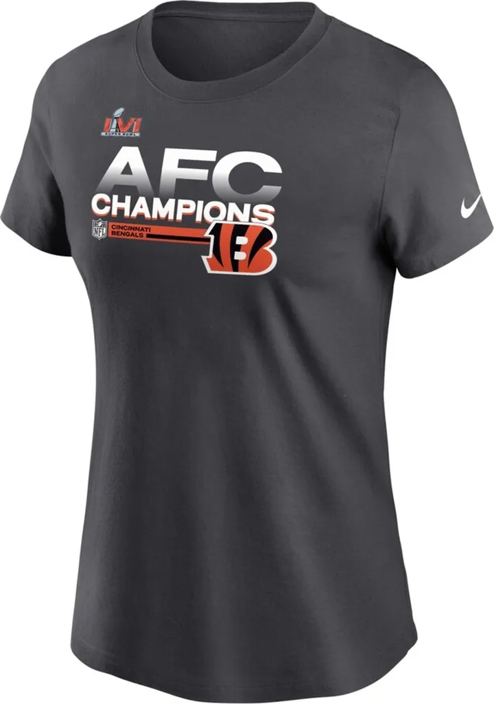 Women's Nike Cincinnati Bengals Afc Champions Trophy Collection T-shirt