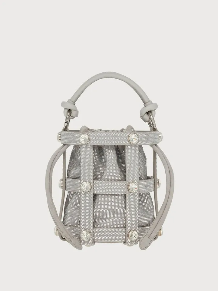 Ferragamo Women Ferragamo Cage bag (S) Silver
