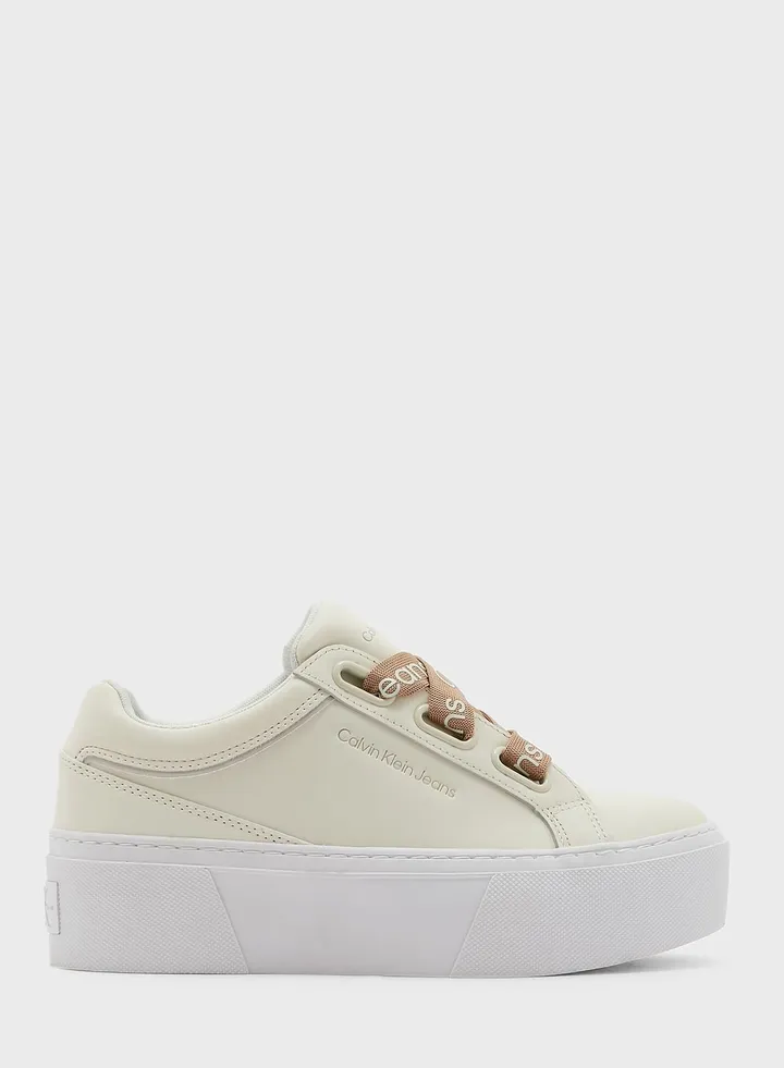 Flatform Lace Up Sneakers