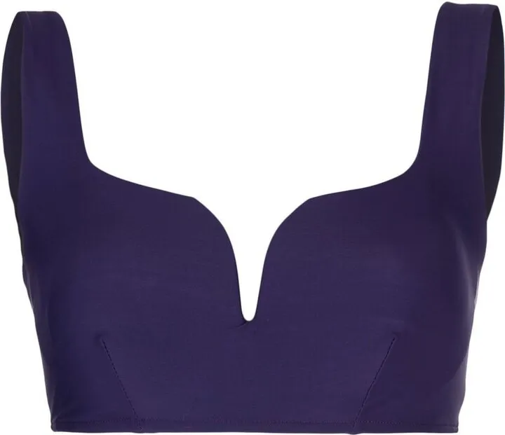 Ellie V-neck bikini top
