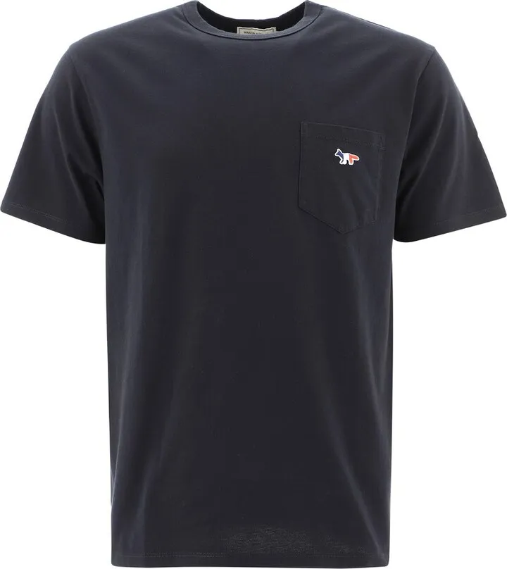 Maison Kitsuné Tricolor Fox Patch Pocket T-Shirt