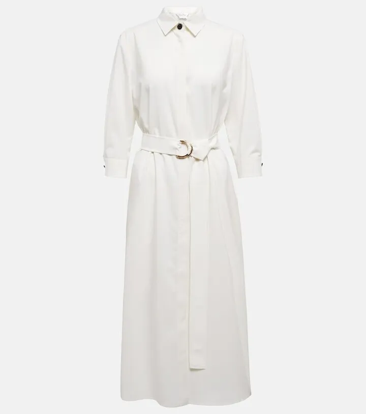 Corrida virgin wool shirt dress