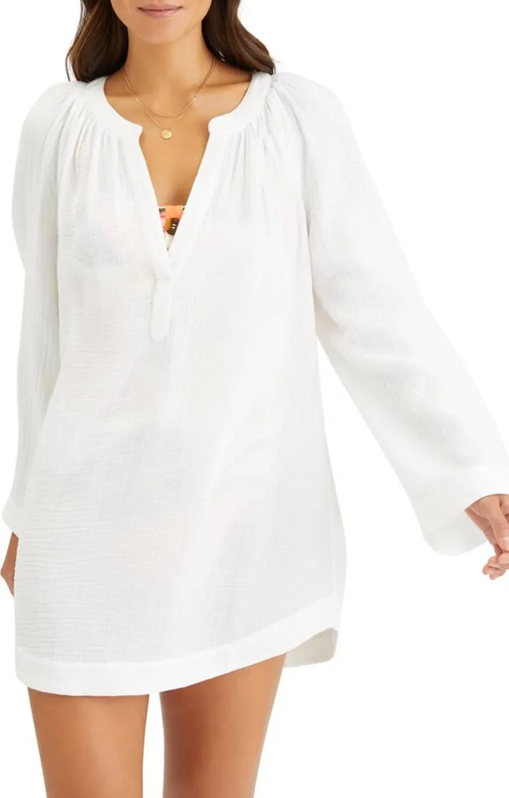 Beach Day Tunic in White