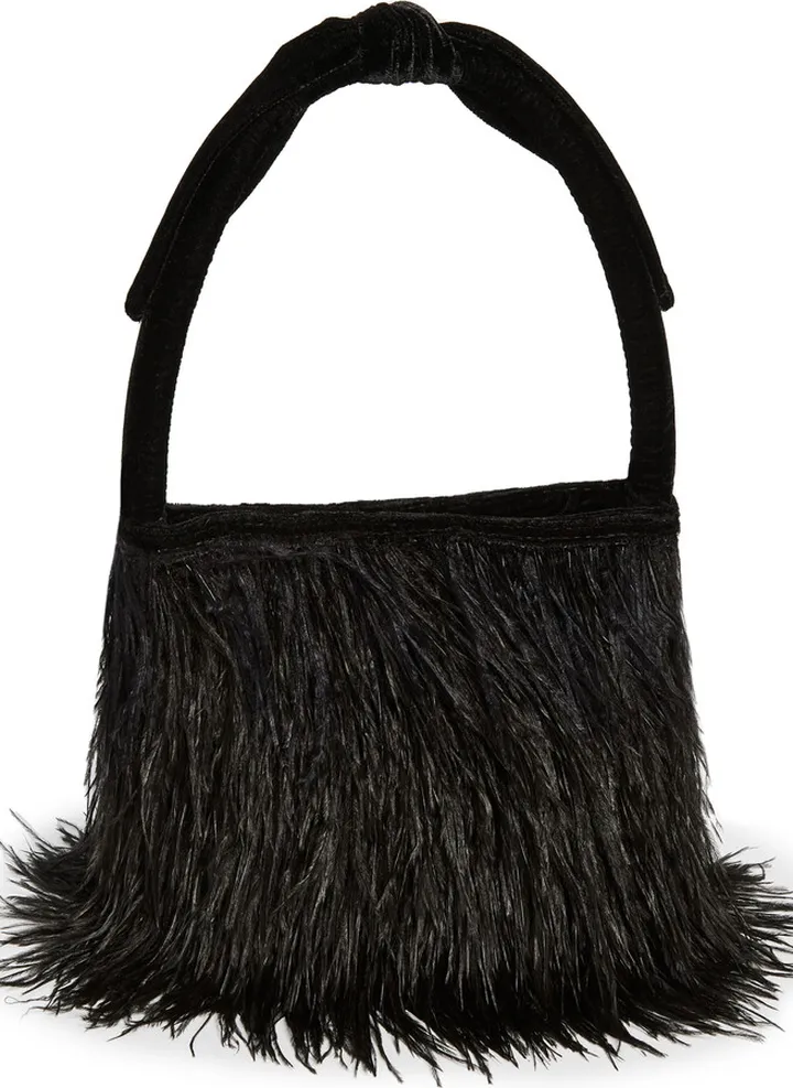 Lele Sadoughi Beatrix Feather Bag